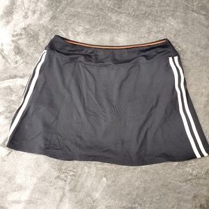 VSX black tennis skirt skirt pleated